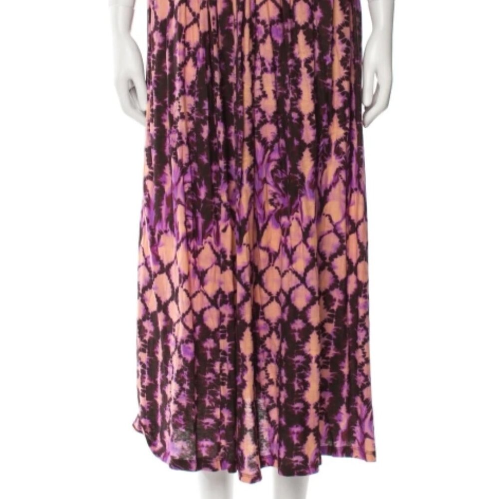 NWOT ULLA JOHNSON Freya Midi Dress in Wisteria S $570 - Picture 11 of 11